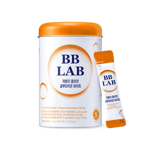 BB LAB Low Molecular Collagen Glutathione White 2g 30 sticks për ndriçim dhe ton të njëtrajtshëm të lëkurës